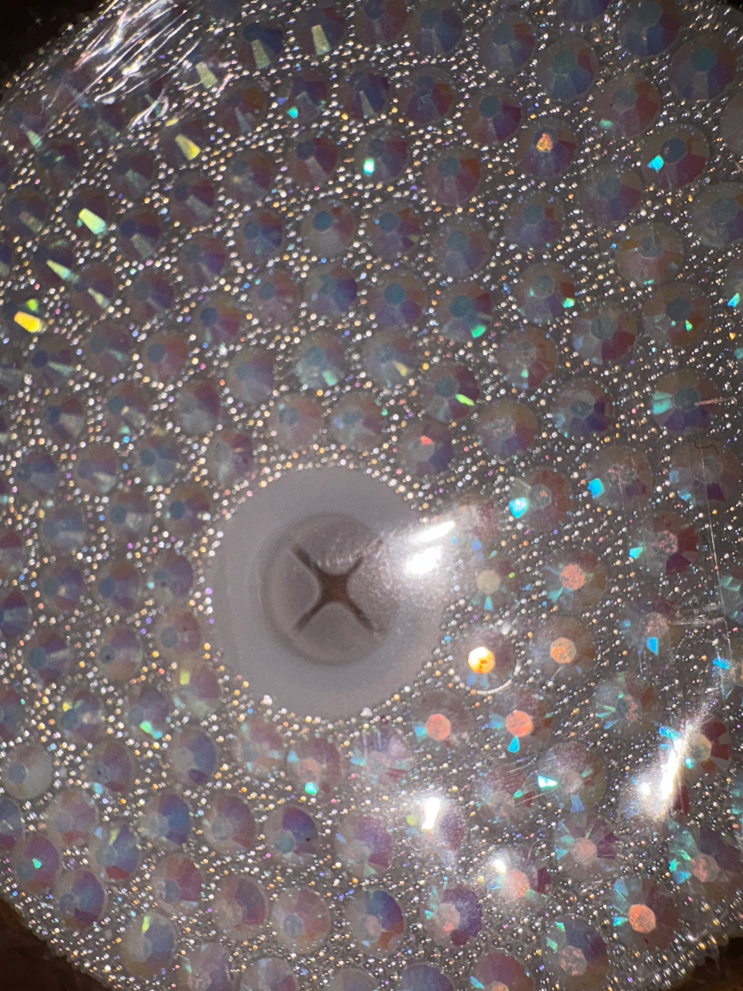 Rhinestone lids