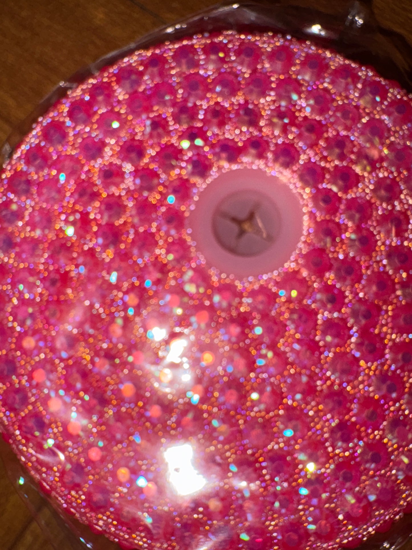 Rhinestone lids