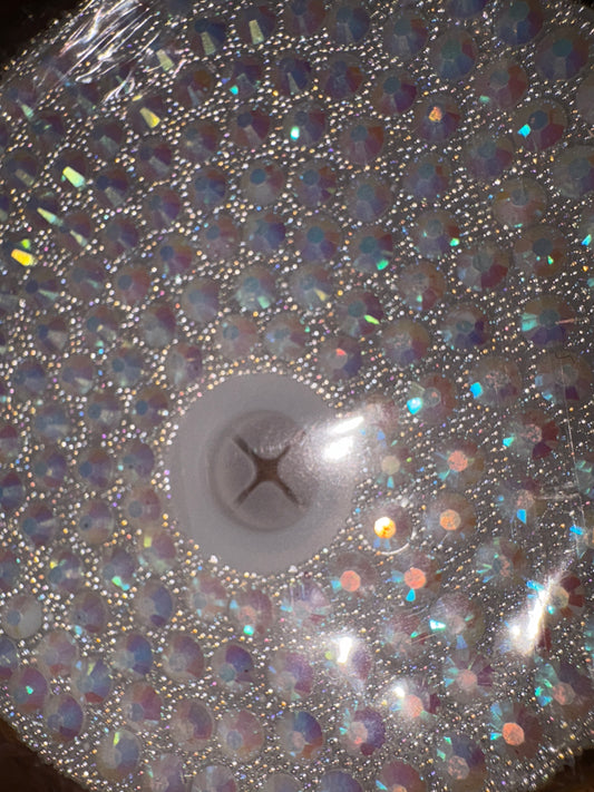 Rhinestone lids