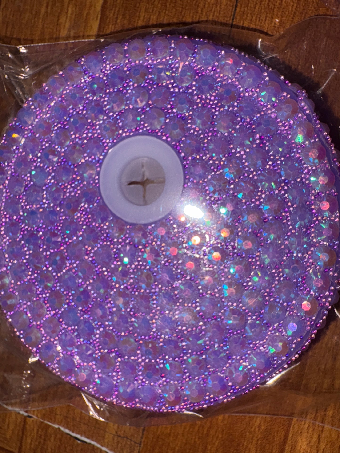 Rhinestone lids